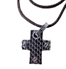 Just Cavalli Jewels Collana Uomo Just Cavalli Croce Pendente Snake Him 3,2 x 2,7