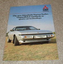 Brochure Mitsubishi Starion
