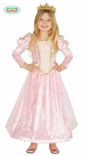 COSTUME CARNEVALE PRINCIPESSA ROSA VESTITO GUIRCA BAMBINA NUOVO MODELLO VELVET