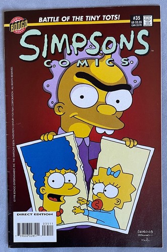 Simpsons comics bongo - simpsons, #35,