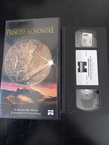 Vhs princess mononoke - princess,
