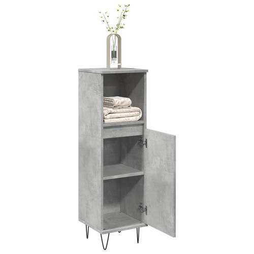 Armadietto bagno grigio - armadietto,