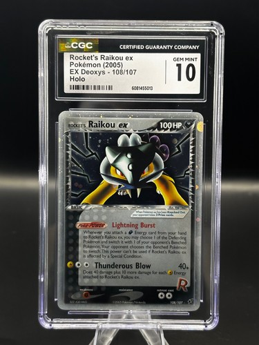 Rocket raikou deoxys - rocket's,
