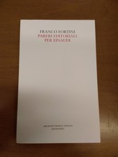 FRANCO FORTINI-PARERI