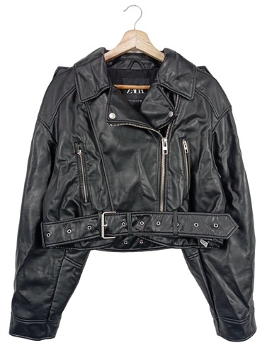 Zara giacca ecopelle donna - giacca, in