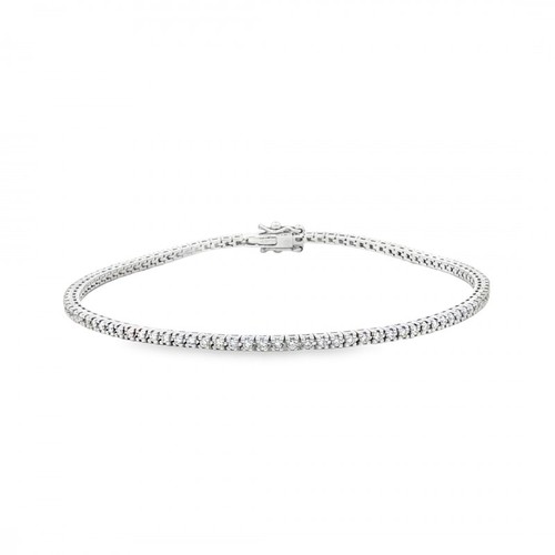 Bracciale tennis diamanti 4gq - bracciale,