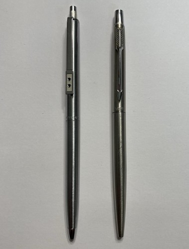 Vintage 1970s chrome ballpoint - chrome,