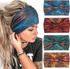 Fascia Capelli Donna, 4 Pezzi