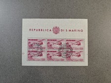 SAN MARINO 1961 FOGLIETTO