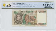 Italy 5000 lire - italy, p-105b