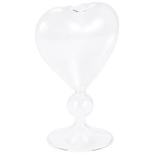 Fioriera in vetro fioriera cuore vaso in piedi decorazione casa vaso fiori3091