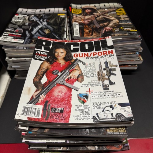 Recoil magazine gun lifestyle - magazine:,