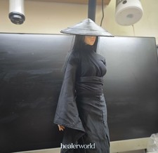 Modellino cappello bambù nero