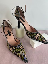 NYLA ricamato floreale tacco