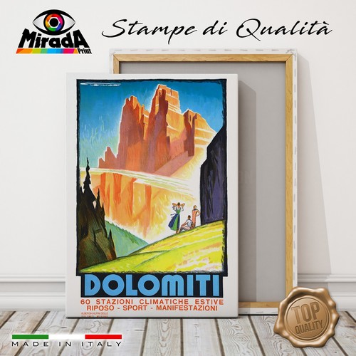 Quadro dolomiti vacanza - quadro,