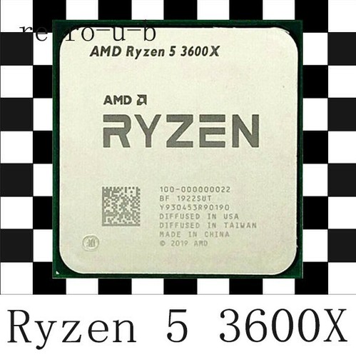 Amd ryzen 3600x - amd, 3,8