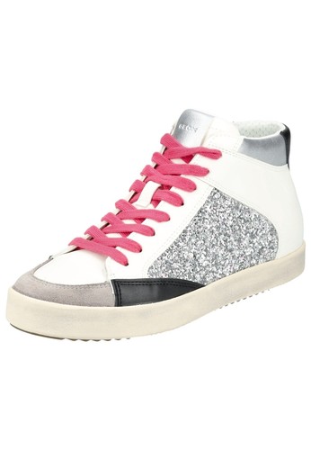 Geox sneaker ecopelle - geox, ecopelle/tessuto