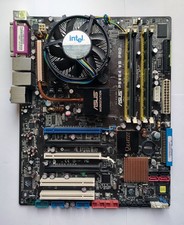 ASUS P5W64 WS Pro Mobo con CPU Core2 Duo 2,66 GHz e 4 GB RAM - Test OK!
