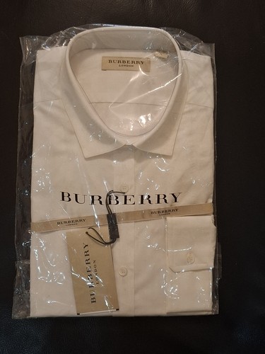 Camicia burberry colore bianco - camicia,