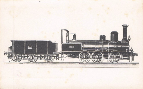 T29g cartolina locomotiva - cartolina,