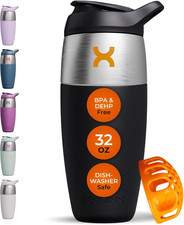 PURSUIT Bottiglia Shaker per Proteine, in Acciaio Inox, a Parete Singola, per Fr