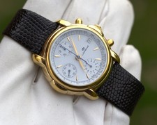 Orologio Lorenz cronografo vintage valjoux 7760 raro carica manuale