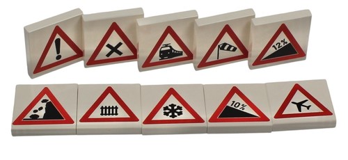 Lego 10x white - lego, 2x2