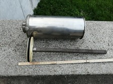 Tubo INOX e pistone per insaccatrice salsiccia salame Ricambio