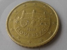  50 CENT EURO Slovensko fauté