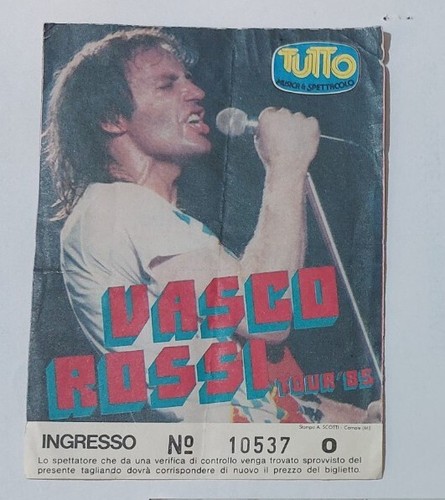 Biglietto concerto vasco rossi - biglietto,