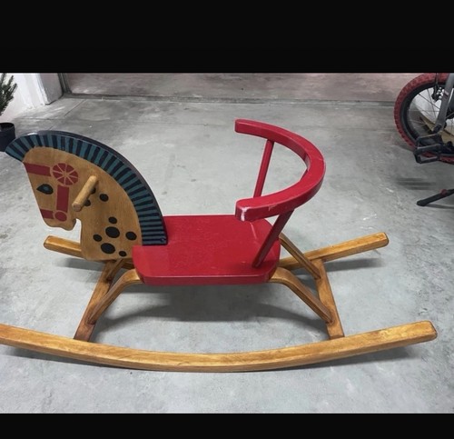 Cavallo dondolo vintage in - dondolo,