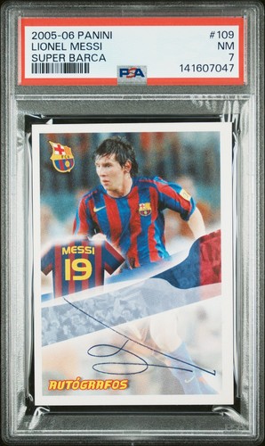 Messi 109 autografo - autografo, fc