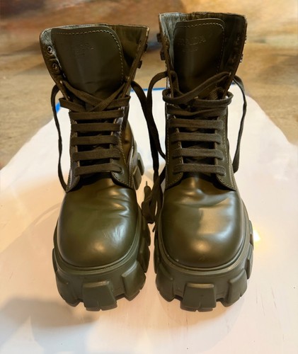 Prada 2ue007 green leather - 2ue007,