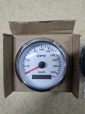 Tachimetro 200km/h GPS MOTO contachilometri Auto, Barca, illuminazione 7 Colori