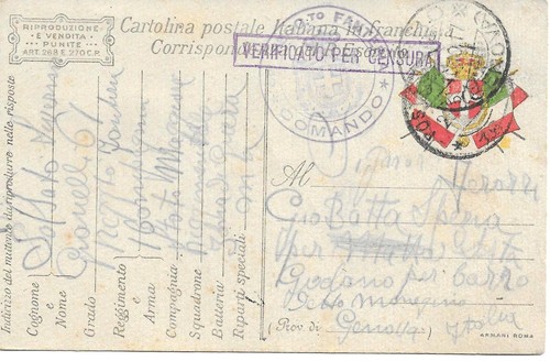 Posta militare - posta, 18