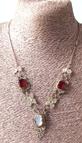 Collana ciondolo cameo - ciondolo,