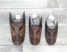 Maschera in legno Boes