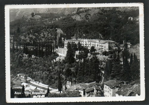 Cartolina arco trento villa - cartolina,