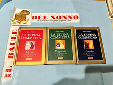DANTE ALIGHIERI, LA DIVINA COMMEDIA 3 VOL.HOEPLI GENTE 1991 L