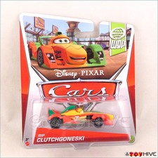 Disney Pixar Cars 2 WGP Rip Clutchgoneski World Grand Prix 2013 Mattel pressofuso 