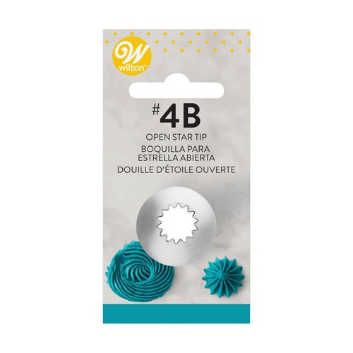 Punta decorativa wilton - wilton,, n.4b