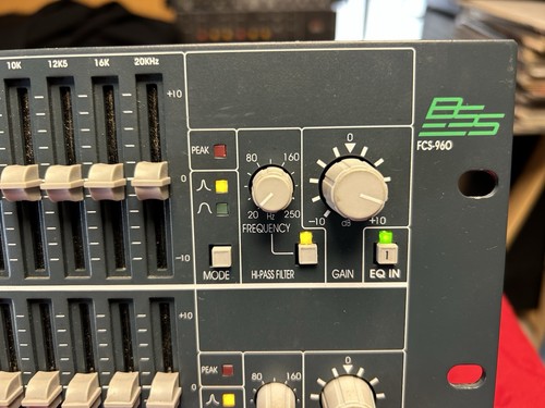 Bss fcs 960 equalizzatore - bss, fcs-960