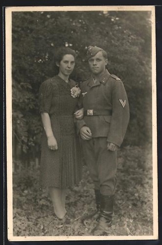 Foto obergefreiter - foto, ak