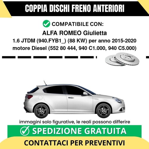 Coppia dischi freno anteriori - coppia,