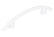 MANIGLIA MODELLO D BIANCO ASSE mm.96