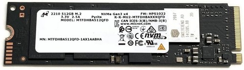 Ssd 512 nvme sk hynix - m.2,