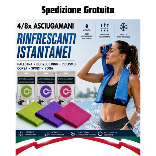 Asciugamani rinfrescanti - 4/8,