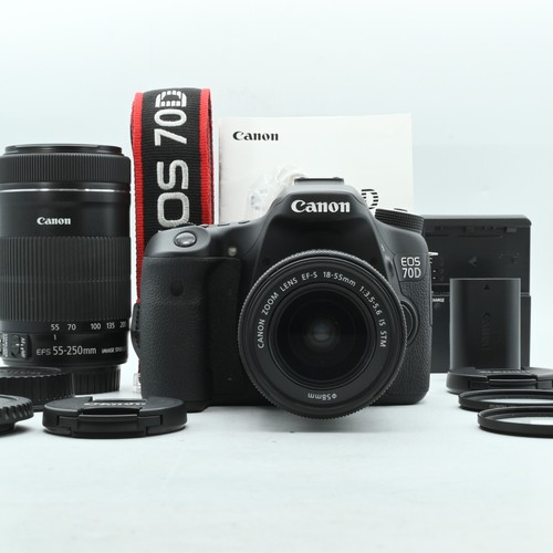 Canon eos 70d 55mm - 18-55mm, is