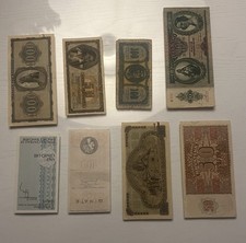 Banconote Antiche Europee 