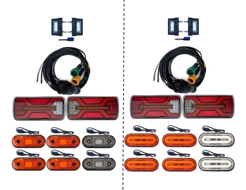 Kit luci rimorchio led camion - kit,